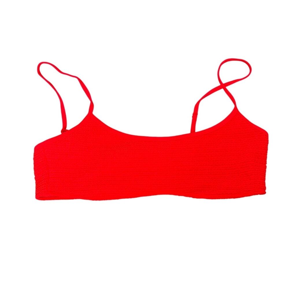 NWT LA Hearts By Pacsun Red Swim Top Size L